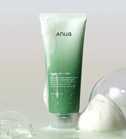 HEARTLEAF QUERCETINOL + BHA PORE DEEP CLEANSING FOAM 150ml