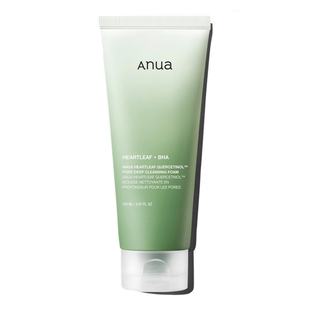 HEARTLEAF QUERCETINOL + BHA PORE DEEP CLEANSING FOAM 150ml
