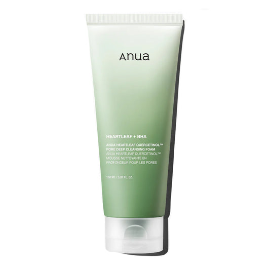 HEARTLEAF QUERCETINOL + BHA PORE DEEP CLEANSING FOAM 150ml